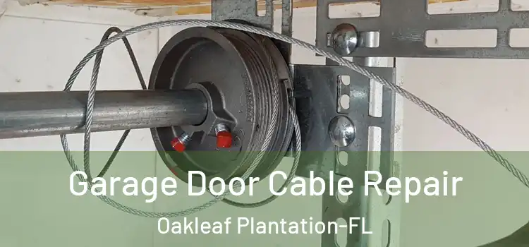 Garage Door Cable Repair Oakleaf Plantation-FL