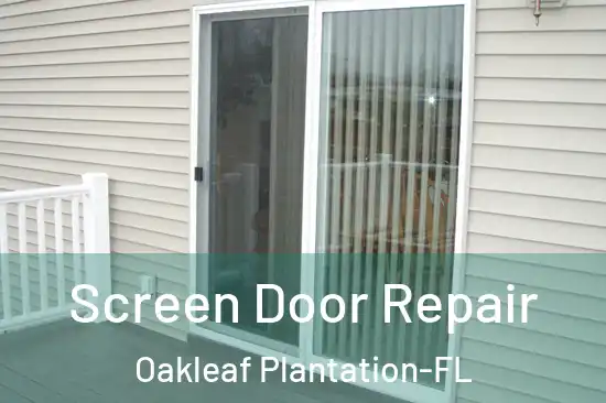 Screen Door Repair Oakleaf Plantation-FL